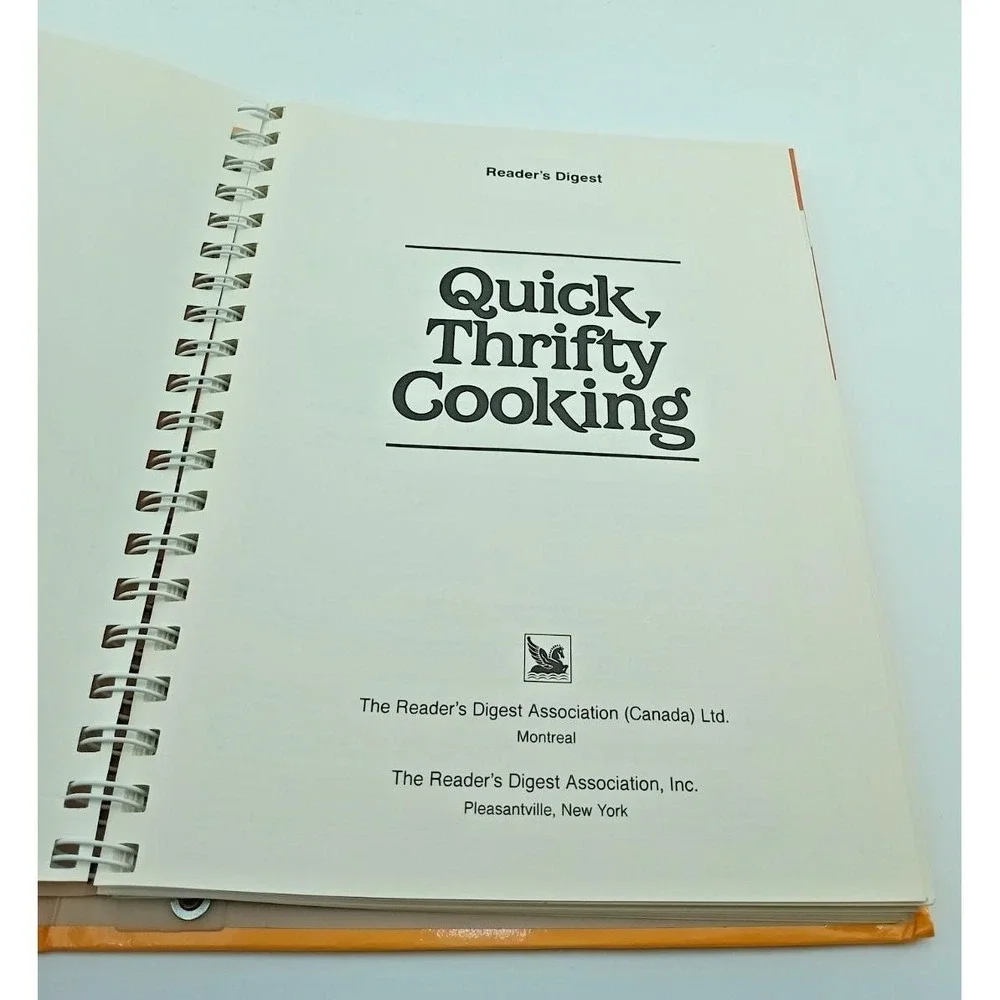 1985 Reader's Digest Quick‎ Thrifty Cooking 450+ Recipes Spiral Cookbook Vintage - Picture 5 of 7